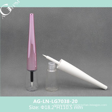 Plastic Special Shape Eyeliner Tube/Eyeliner Container AG-LN-LG7038-20, AGPM Cosmetic Packaging , Custom colors/Logo